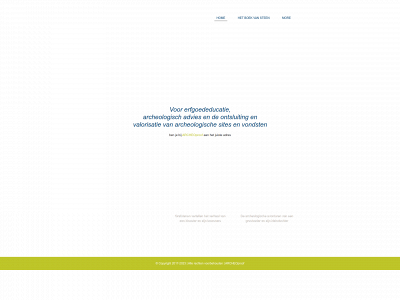 archeoproof.be snapshot