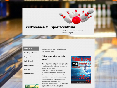 sportscentrum.dk snapshot