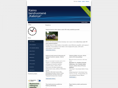 kasoniubendruomene.lt snapshot