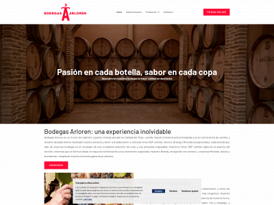 bodegasarloren.com snapshot