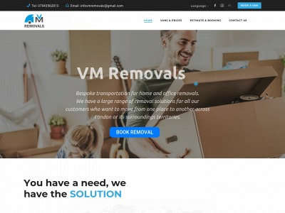 vmremovals.com snapshot