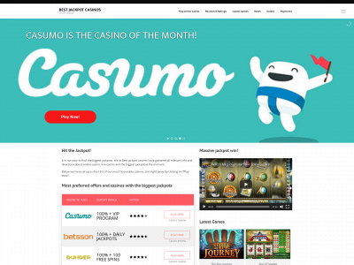 bestjackpotcasinos.com snapshot