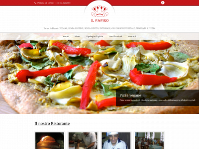 pizzeriaristoranteilpapiro.com snapshot