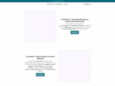 www.lumbistic.com snapshot