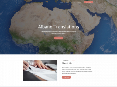 albanotranslations.com snapshot