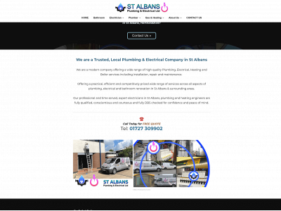 www.staplumbingandelectrical.co.uk snapshot