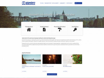 isannointieuramaa.fi snapshot