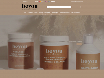 beyouskincare.se snapshot