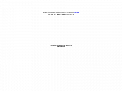 apocalypseoutfitters.net snapshot