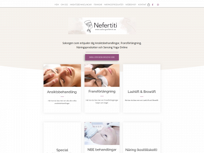 salongnefertiti.se snapshot