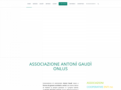 associazionegaudi.org snapshot