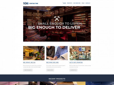 toricontractingllc.com snapshot