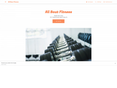 allboutfitnessclub.com snapshot