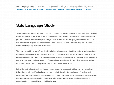 sololanguagestudy.com snapshot