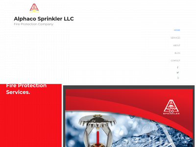alphacosprinkler.com snapshot