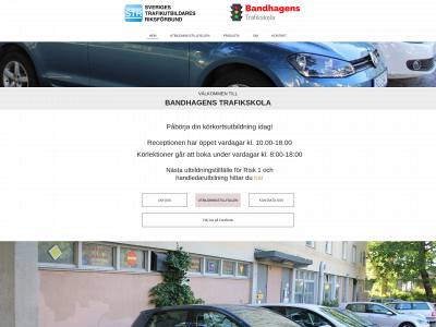 bandhagenstrafikskola.se snapshot