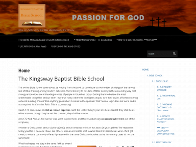 kingswaybibleschool.co.za snapshot