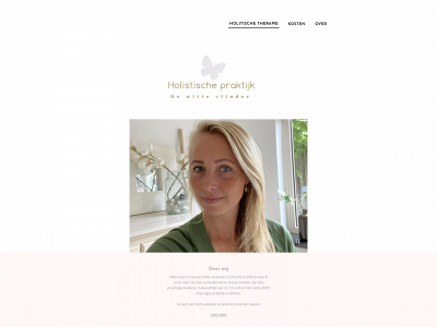 holistischepraktijkdewittevlinder.nl snapshot