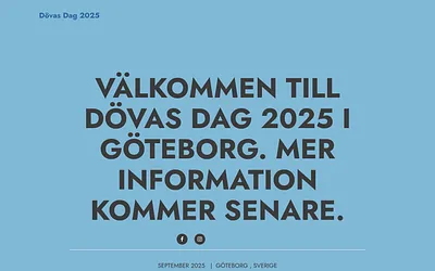 dd2025.se snapshot