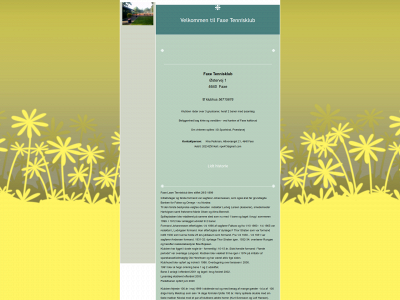 faxetennisklub.dk snapshot
