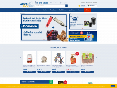 akvazoo.lt snapshot