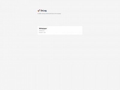 evlog.io snapshot