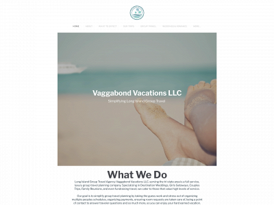 www.vaggabondvacations.com snapshot