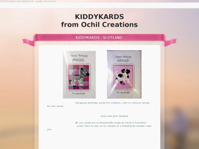 kiddykards.com snapshot