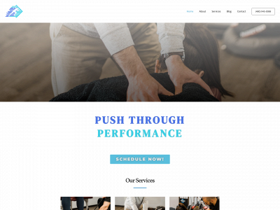 pushthroughperformance.com snapshot