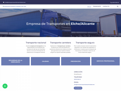 transportesantisimatrinidad.com snapshot