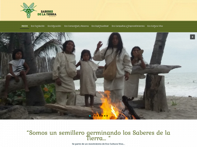 saberesdelatierra.org snapshot