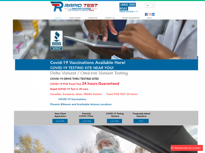 www.rapidtestlaboratories.com snapshot