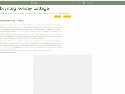 bryntegcottageholidays.co.uk snapshot
