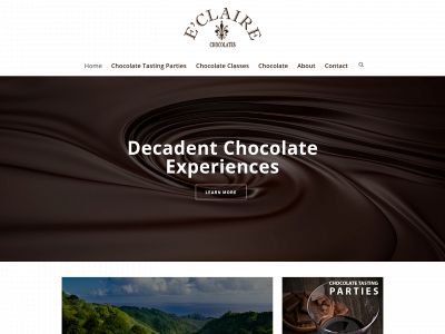 eclairechocolates.com snapshot