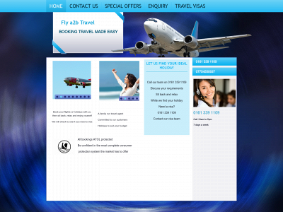 flya2btravel.co.uk snapshot