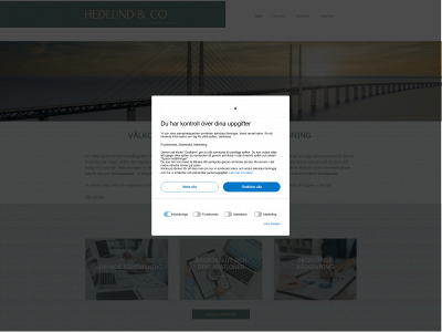 hedlundredovisning.se snapshot