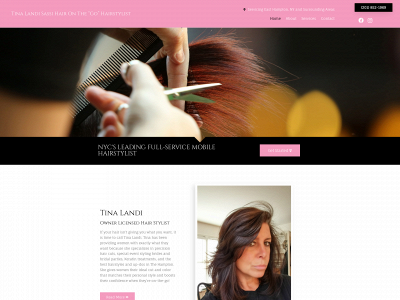 landihairartist.com snapshot