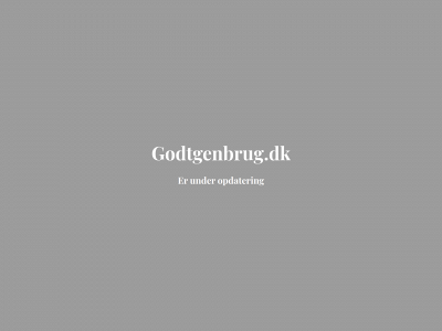 godtgenbrug.dk snapshot
