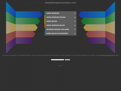 simplifyinghomestyles.com snapshot