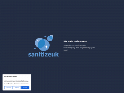 sanitizeuk.com snapshot