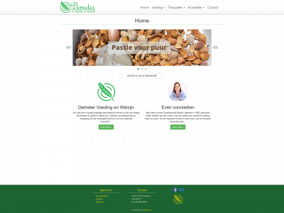 demetervoeding.nl snapshot