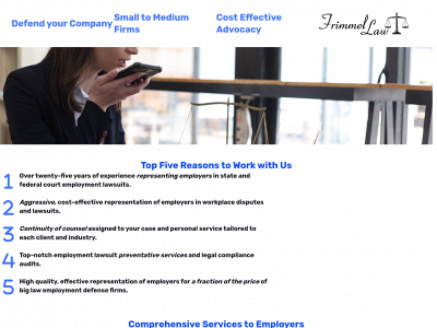 frimmellaw.com snapshot