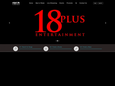 slplevents.com snapshot