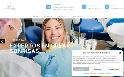 www.newdental.es snapshot