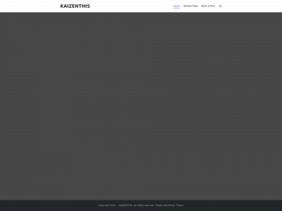 kaizenthis.co snapshot