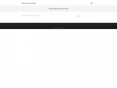 brainpowerng.com snapshot