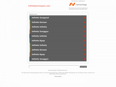 infinitetechniques.com snapshot