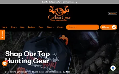 www.caribougear.com snapshot