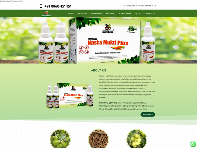 nashamuktiplus.com snapshot
