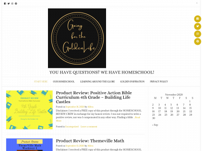 goingforthegoldenlife.com snapshot
